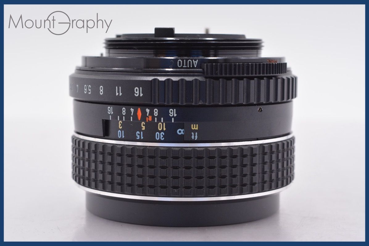 ペンタックス PENTAX SMC TAKUMAR 55mm F1.8 前後キャップ-レンズフィルター付 完動 同梱可 am1449