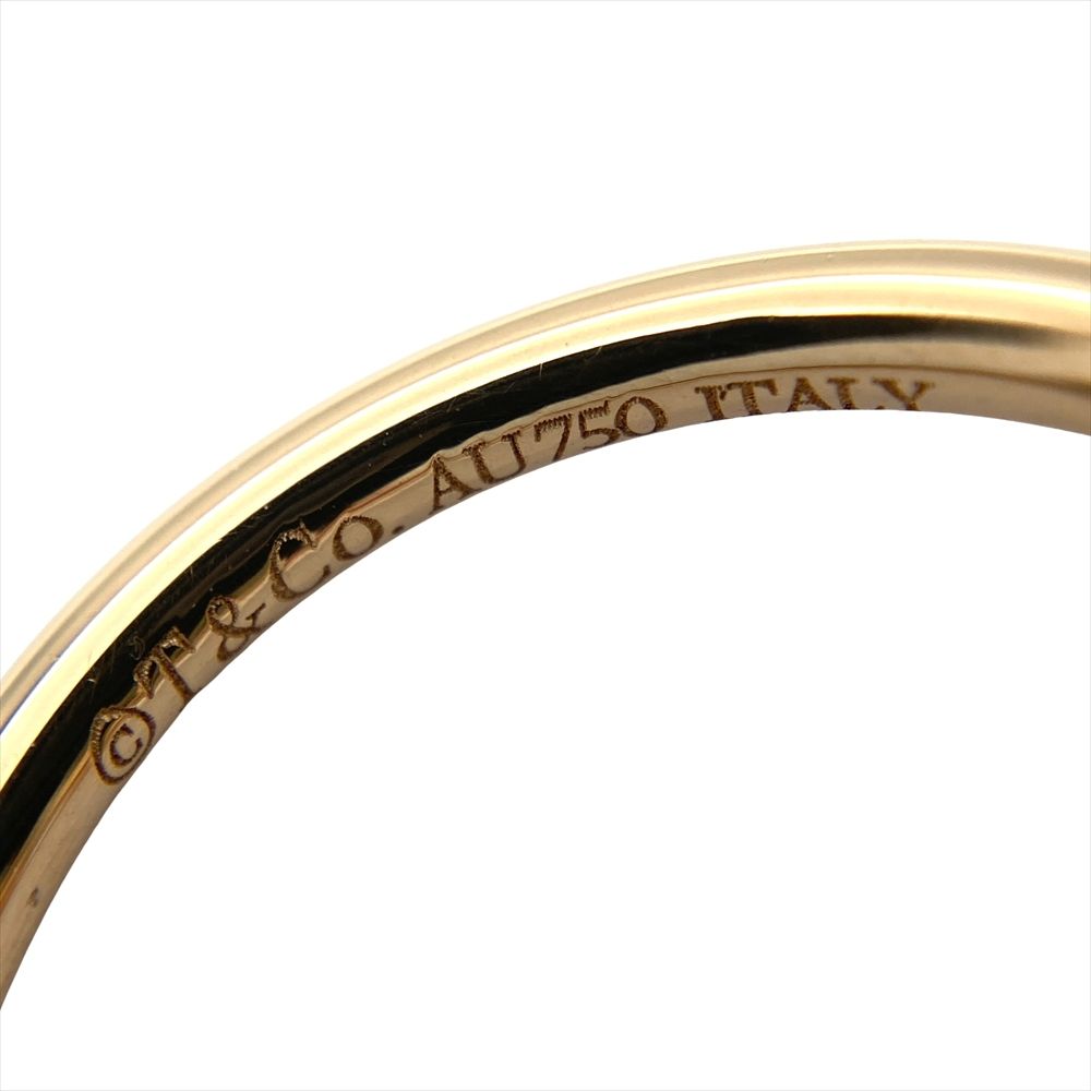 ティファニー Tiffany&Co. Tワイヤー リング 指輪 約7号 K18PG 2.8g