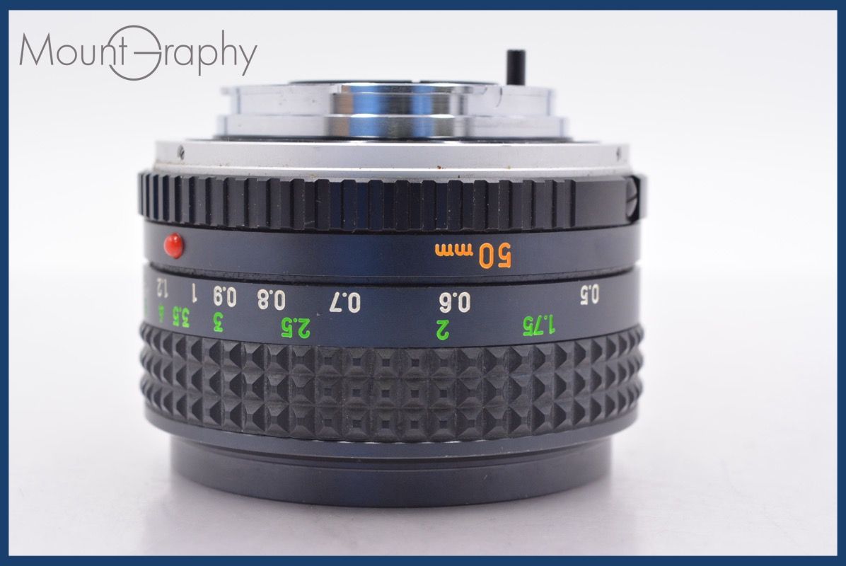  ミノルタ MINOLTA MC ROKKOR PF 50 mm F 1 7 前後キャップ レンズフィルター付 同梱可 am 1451 その他 カメラ
