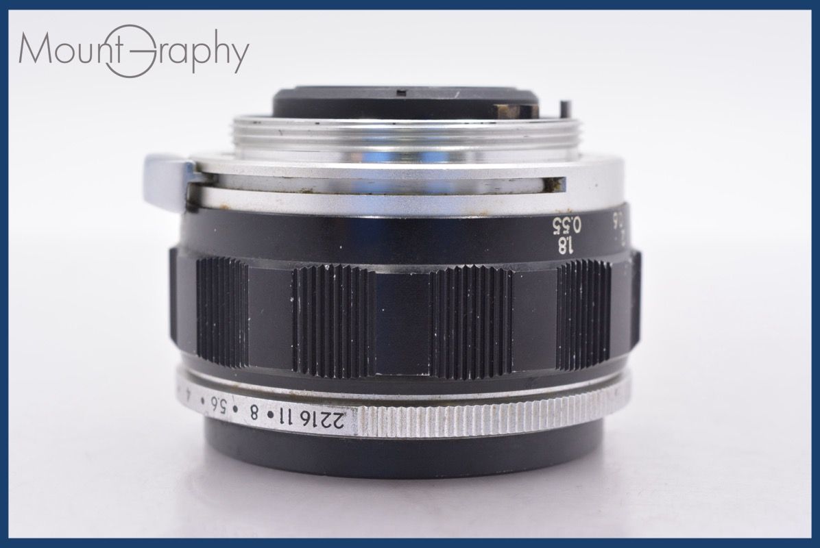 ペンタックス PENTAX Auto-Takumar 55mm F2 前後キャップ-レンズフィルター付 同梱可 am1459