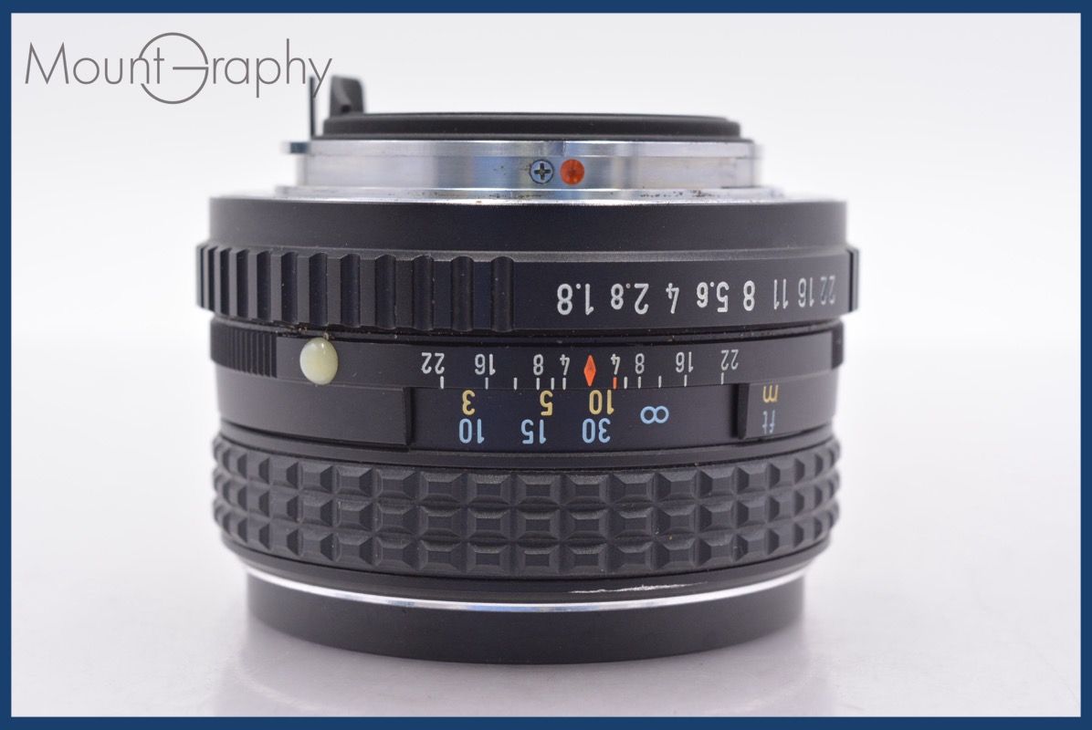 ペンタックス PENTAX SMC PENTAX 55mm F1.8 前後キャップ-レンズフィルター付 完動 同梱可 am1461