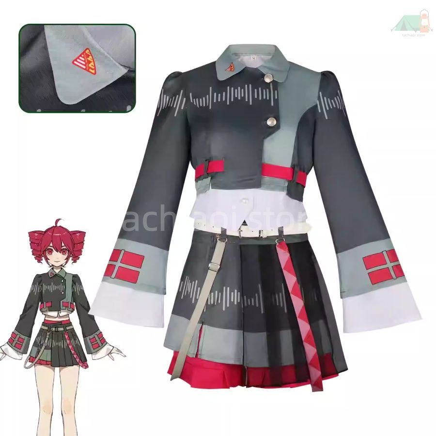 重音テト ニューボイス コスプレ衣装 ボーカロイド バーチャルシンガー イベント フルセット ウィッグ 没入感 新声庫