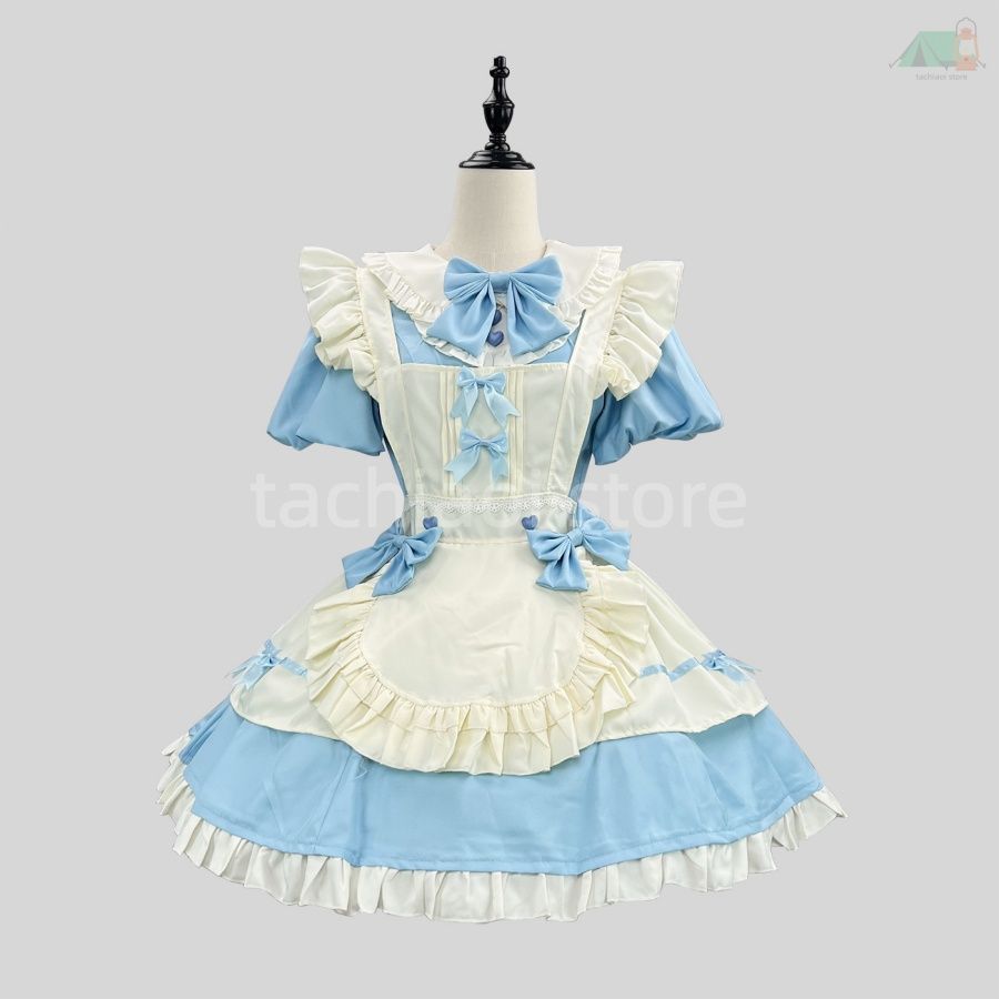 送料無料】冬 スノーエレジー ロリータ ワンピース セット 甘い 可愛い