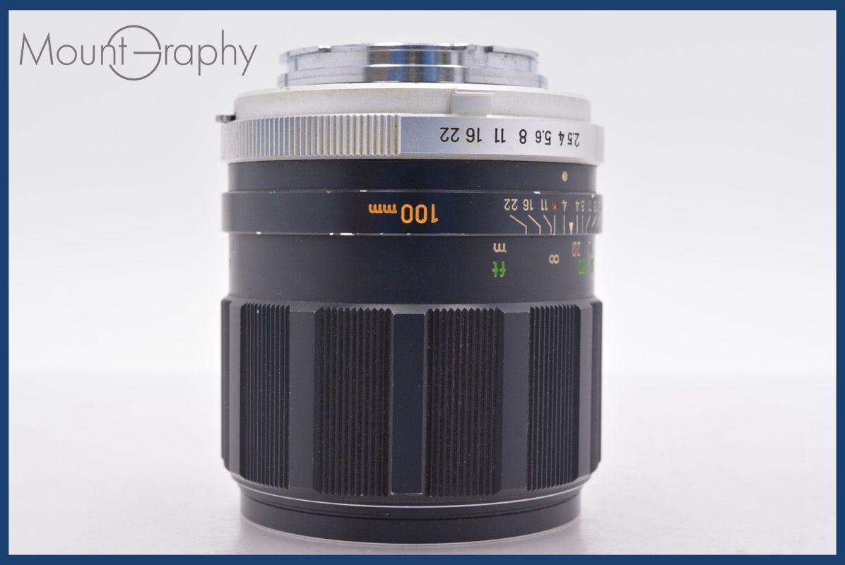 【美品】ミノルタ MC TELE ROKKOR 100mm F2.5 141 Review: Minolta MC Rokkor 100 mm 1: 2.5 - phillipreeve.net