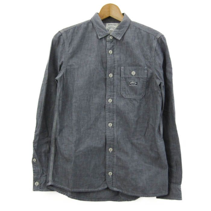 ディーゼル 長袖シャツ トップス 胸ポケット コットン100% メンズ S