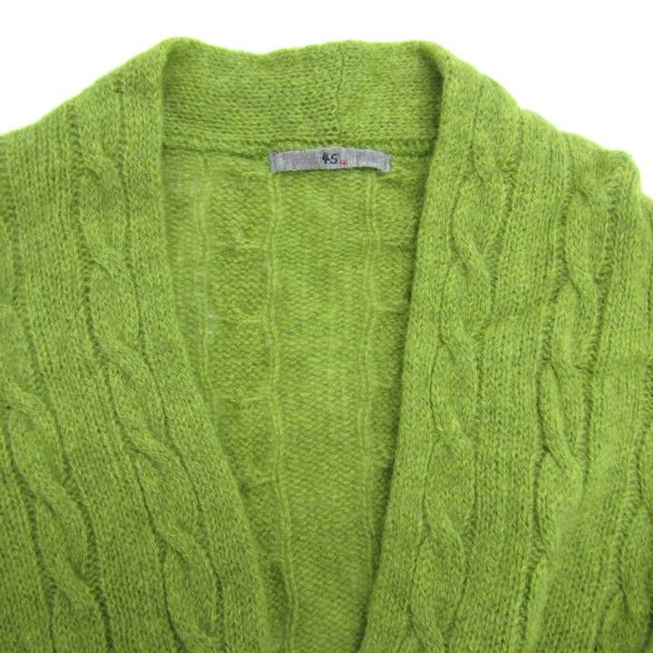 長袖 ケーブルニット