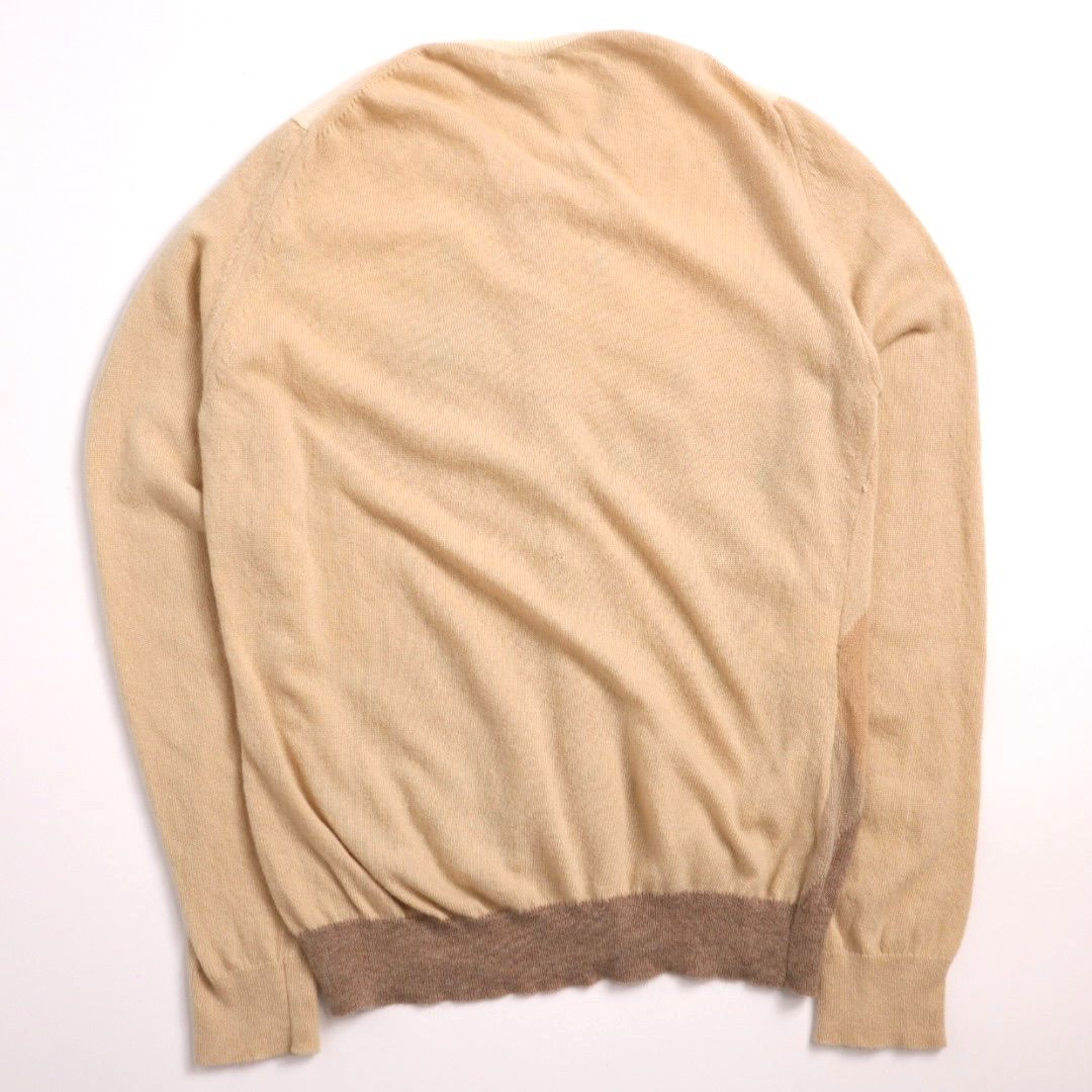 BALLANTYNE バランタイン カシミヤ100% スコットランド製 ノーカラー