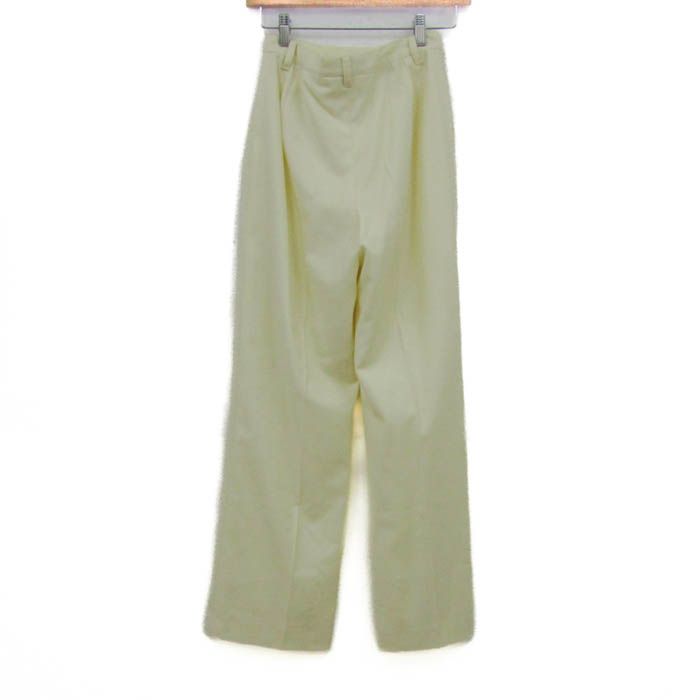 ルネ ワイドパンツ ボトムス スラックス ウール レディース 34サイズ クリーム Rene