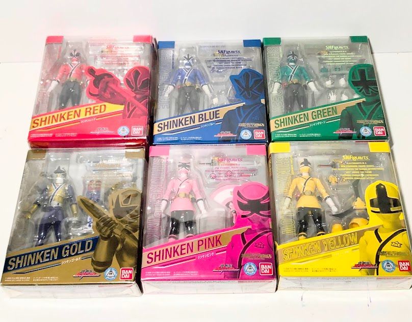 SHF侍戦隊シンケンジャー6体セット
