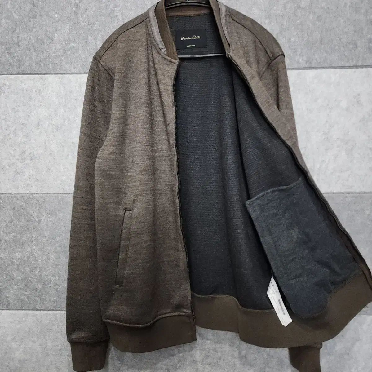 マッシモ ドゥッティ ウールブレンド メンズ ブルゾン ジャケット (サイズ L)