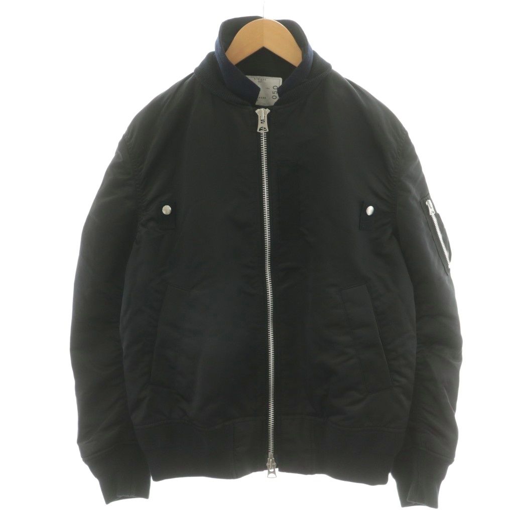 サカイ sacai 22AW MA-1 Blouson ブルゾン ジャケット 中綿 ナイロン 1