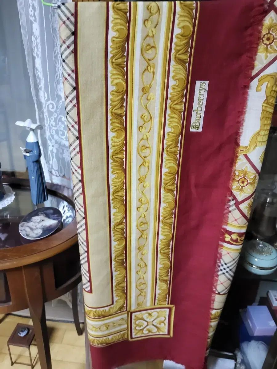 シルク ウールスカーフ