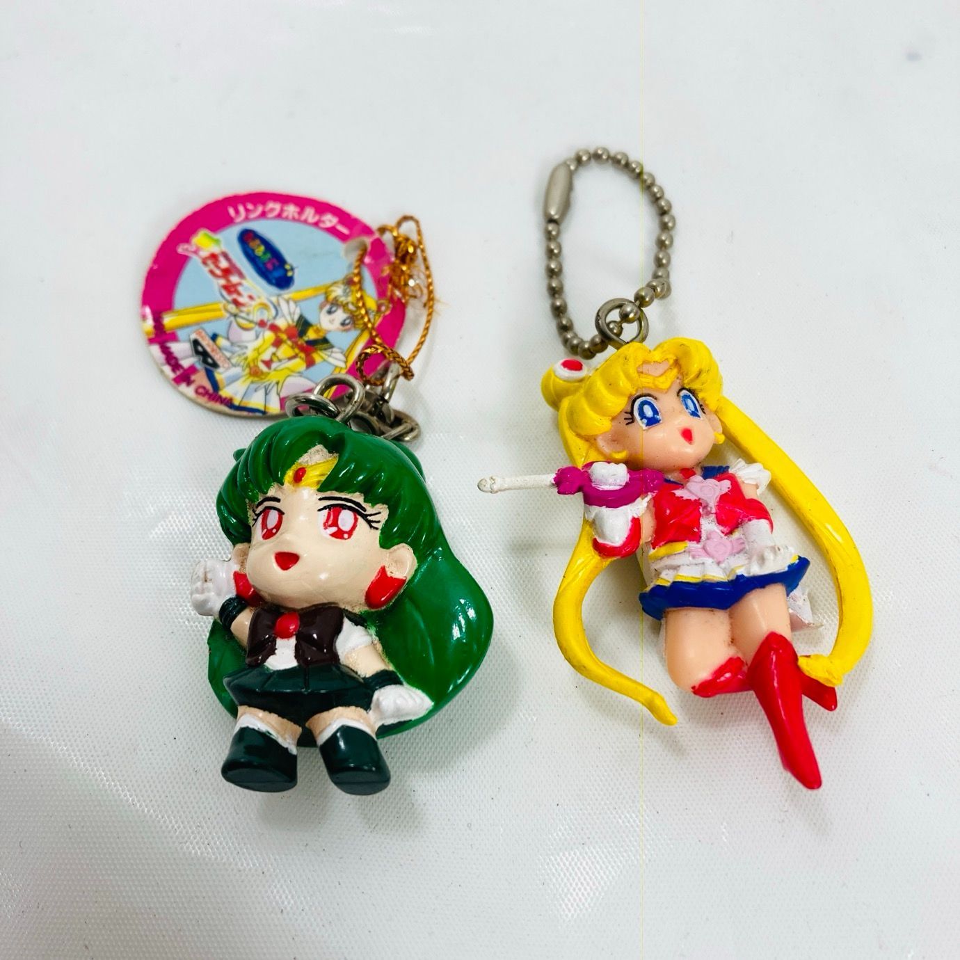 セーラームーン 月野うさぎ 冥王せつな キーホルダー フィギュア