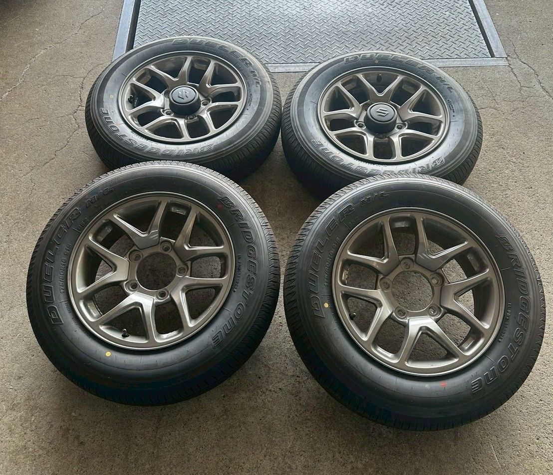 ジムニー JB64 純正XCアルミ&タイヤ 4本セット175/80R16ジムニーJB64