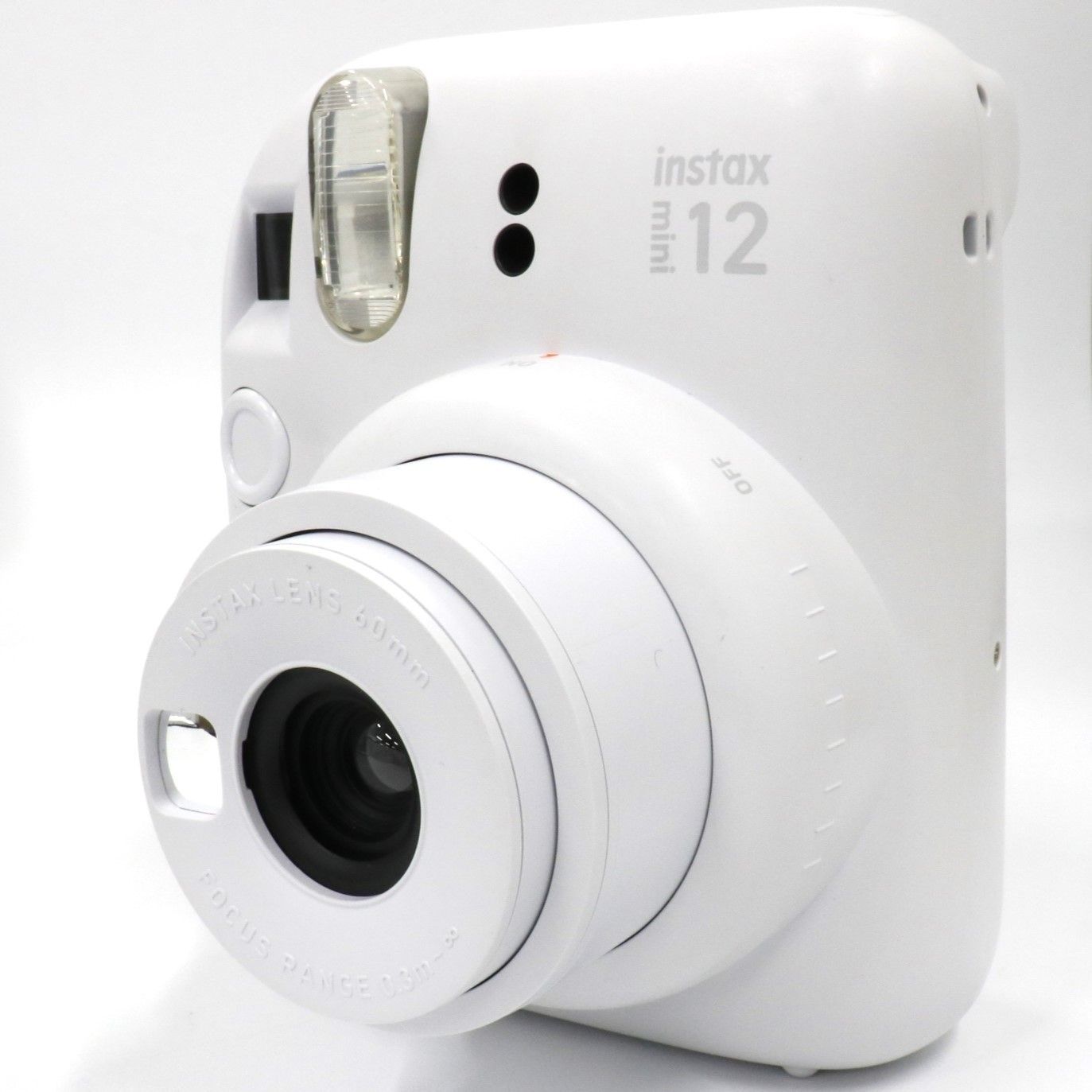ジャンク 富士フイルム instax mini 12 インスタントカメラ チェキ instax-mini12-wh クレイホワイト D