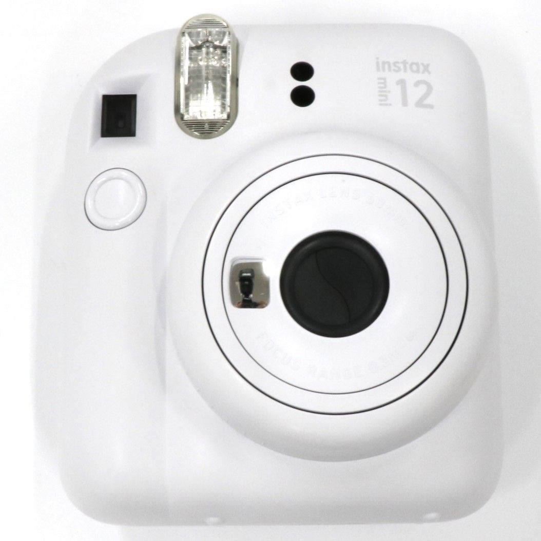  富士フイルム instax mini 12 インスタントカメラ チェキ wh クレイホワイト D インスタントカメラ本体 インスタントカメラ