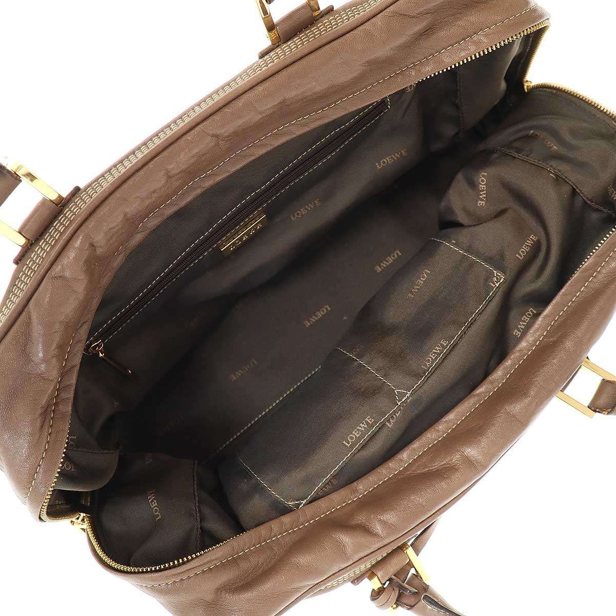 アマソナ36 アナグラム刺繍ミニボストンバッグ