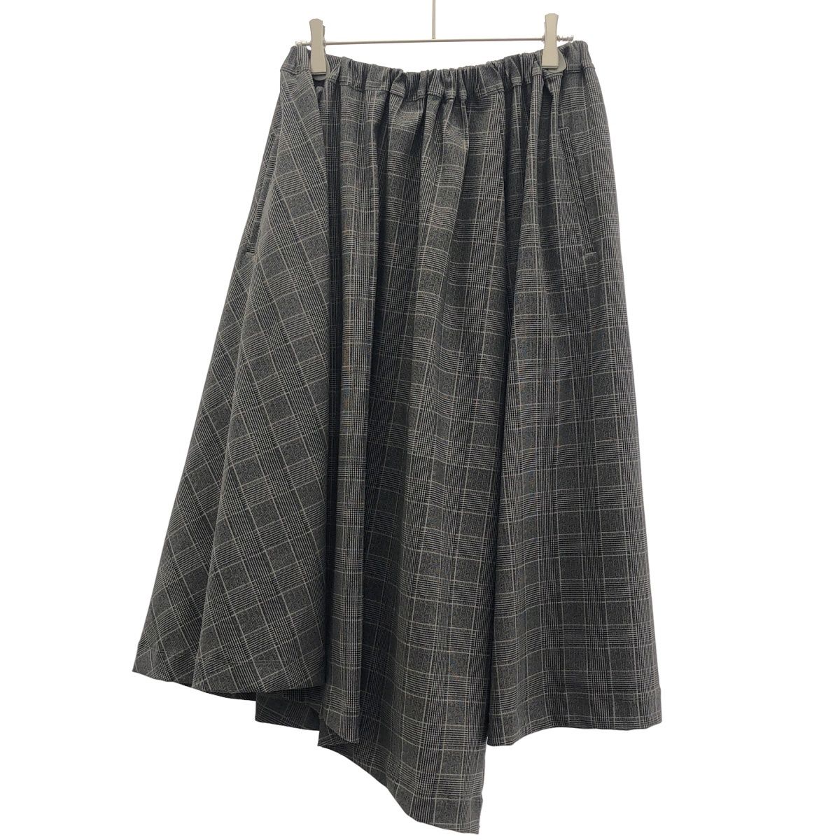 Y's ワイズ チェックスカート YO-T30-560 グレー 2 - メルカリ