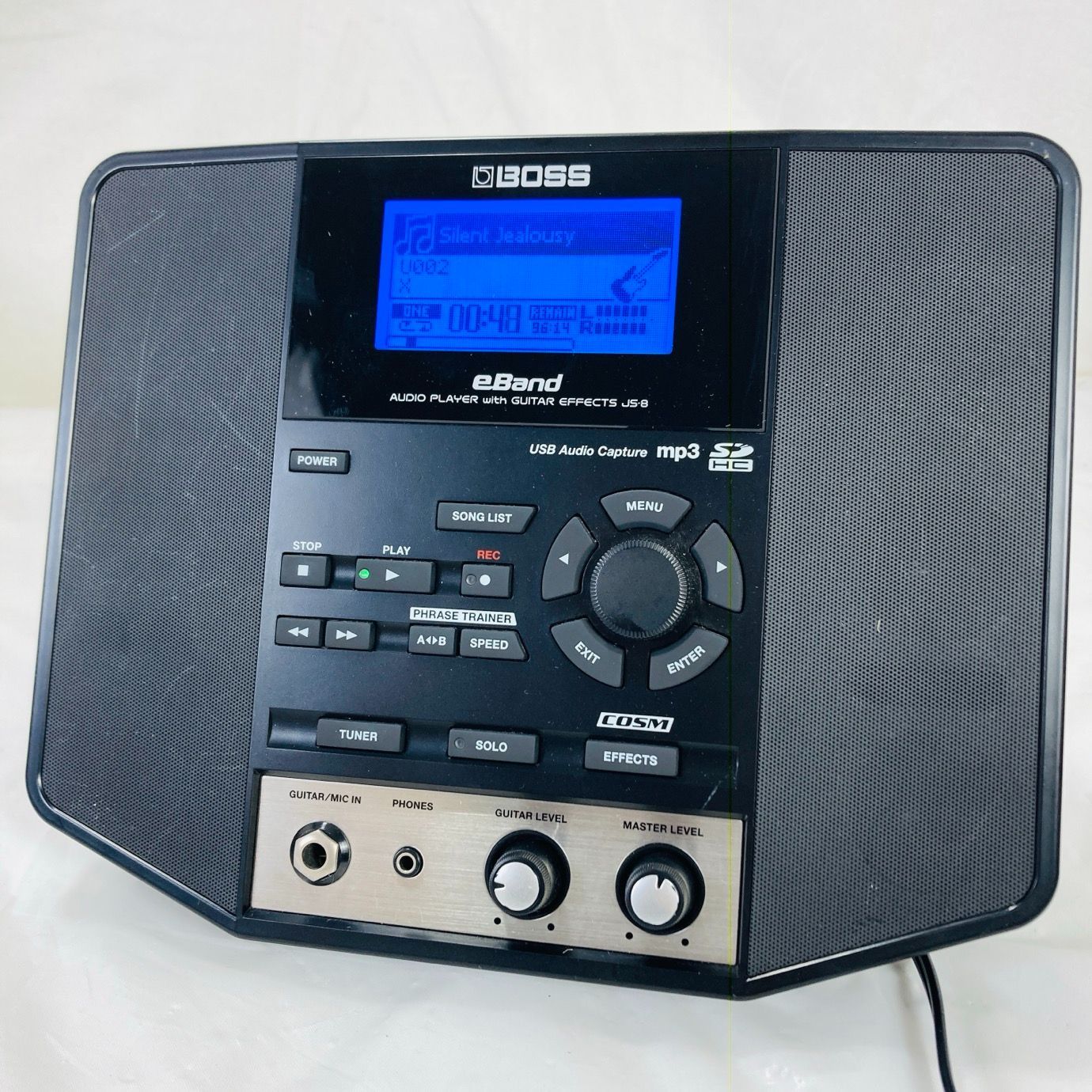 BOSS eBand JS-8 ギター用オーディオプレーヤー 動作品