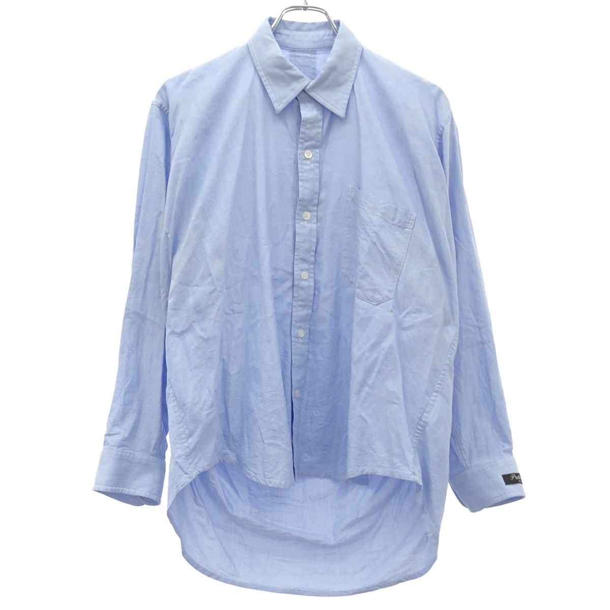 prototypes ス MOVED NECKLINE シャツ 30PT06SH02US ブルー S M