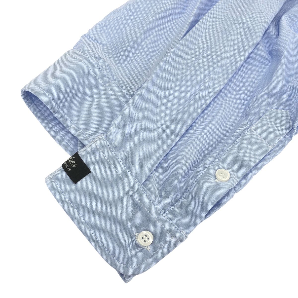  prototypes ス MOVED シャツ ブルー S M 長袖 シャツ ブラウス