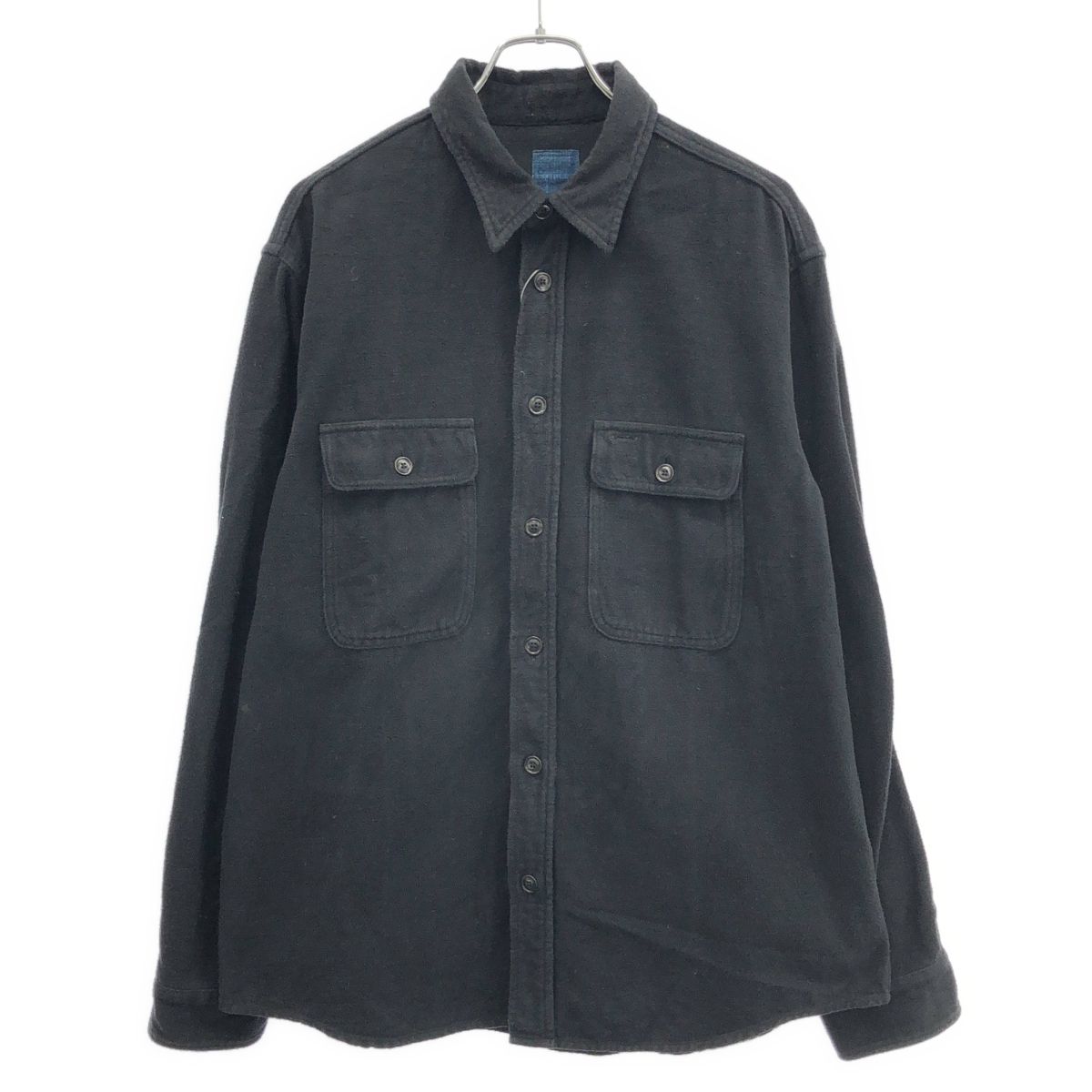 visvim ビズビム 19 AW SHIRT L S bandana flannel black バンダナスリーブハンディマンシャツ ブラック 3