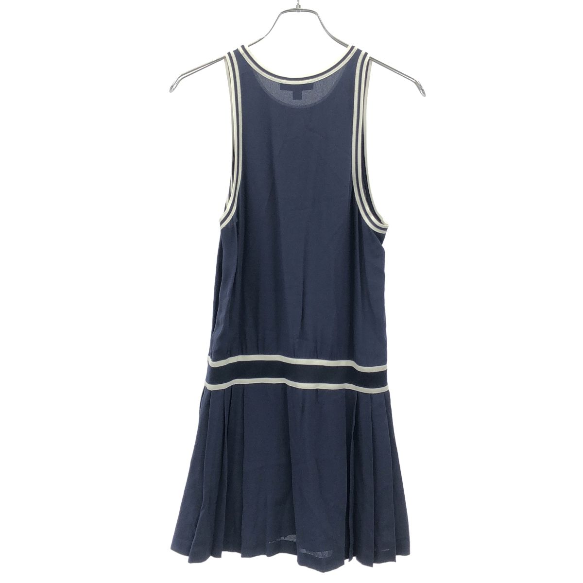SPORTY-RICH スポーティアンドリッチ 24 SS SRC Phoebe Dress ワンピース ネイビー M