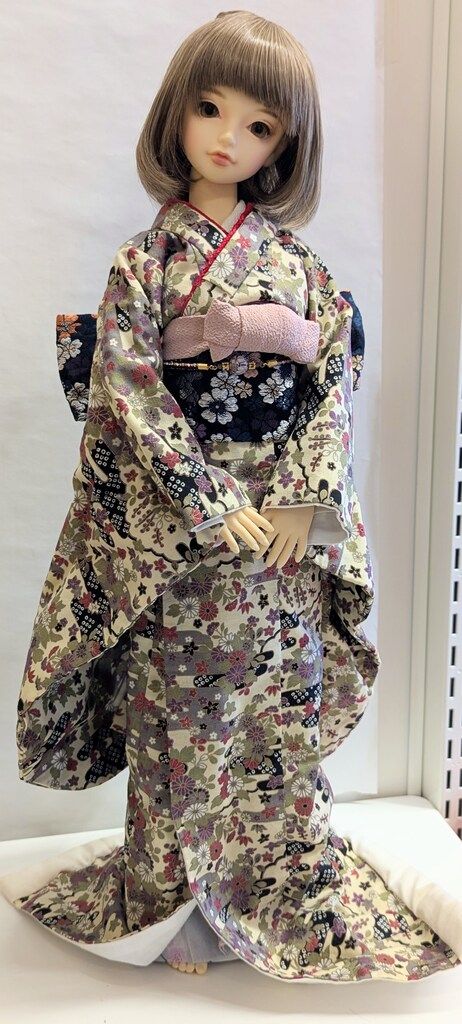 ボークス SD 13女の子 モデル エレナ 2010リニューアル 着物 ウイッグ 小物付き