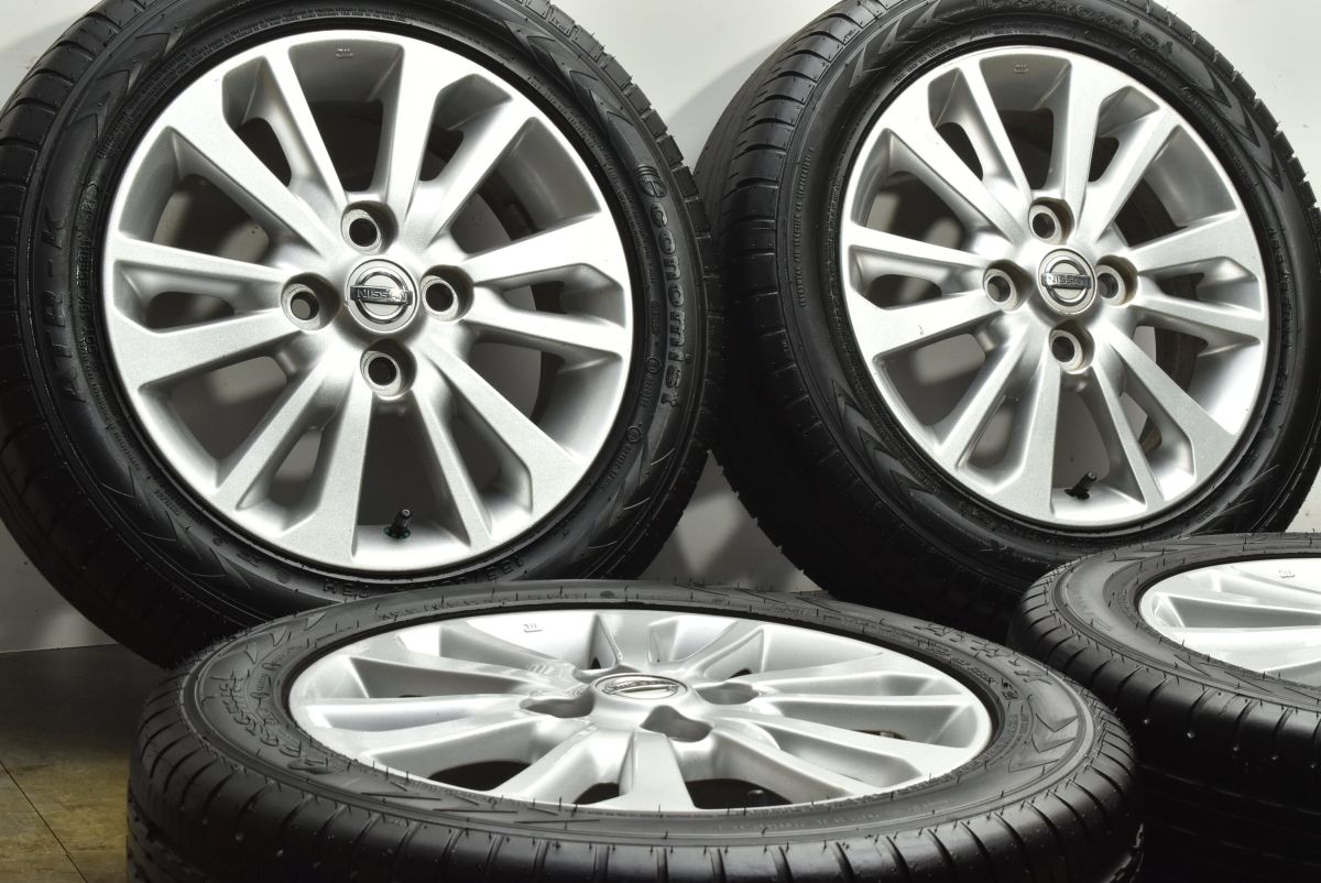 バリ溝 ニッサン デイズ 14 in 4 5 J 45 PCD 100 ATR K エコノミスト 155 65 R ルークス モコ サクラ 流用 DAYZ NISSAN