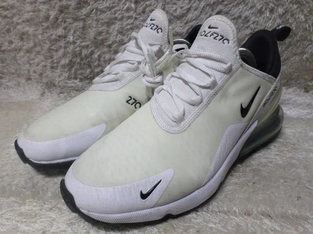 270 NIKE エアマックス270 G ゴルフシューズ 白 靴