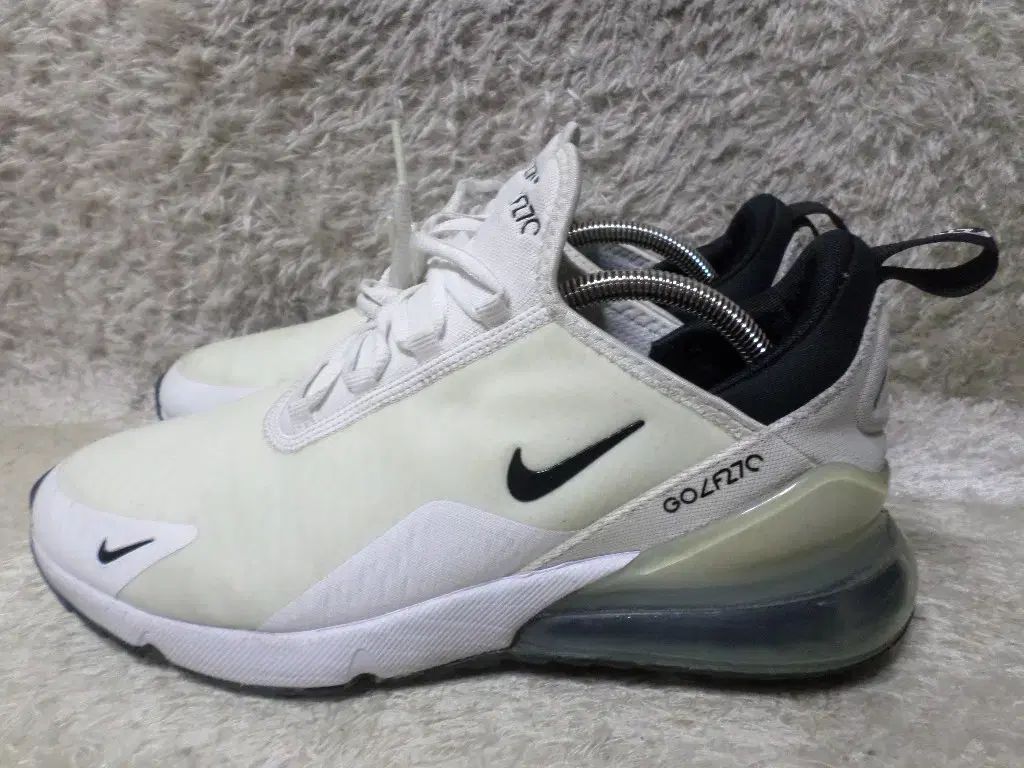 270 NIKE エアマックス270G ゴルフシューズ 白 靴
