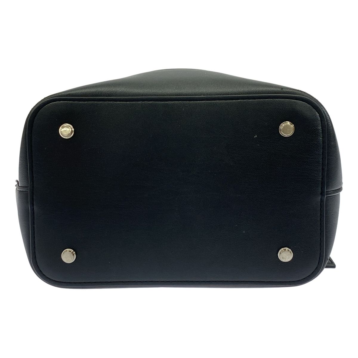  -MyuQ アンドミューク ショルダーバケットトートバッグ ブラック ショルダーバッグ ショルダーバッグ