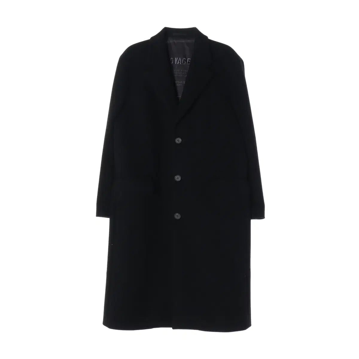 INSILENCE ウールカシミア ブラック Single Long コート S