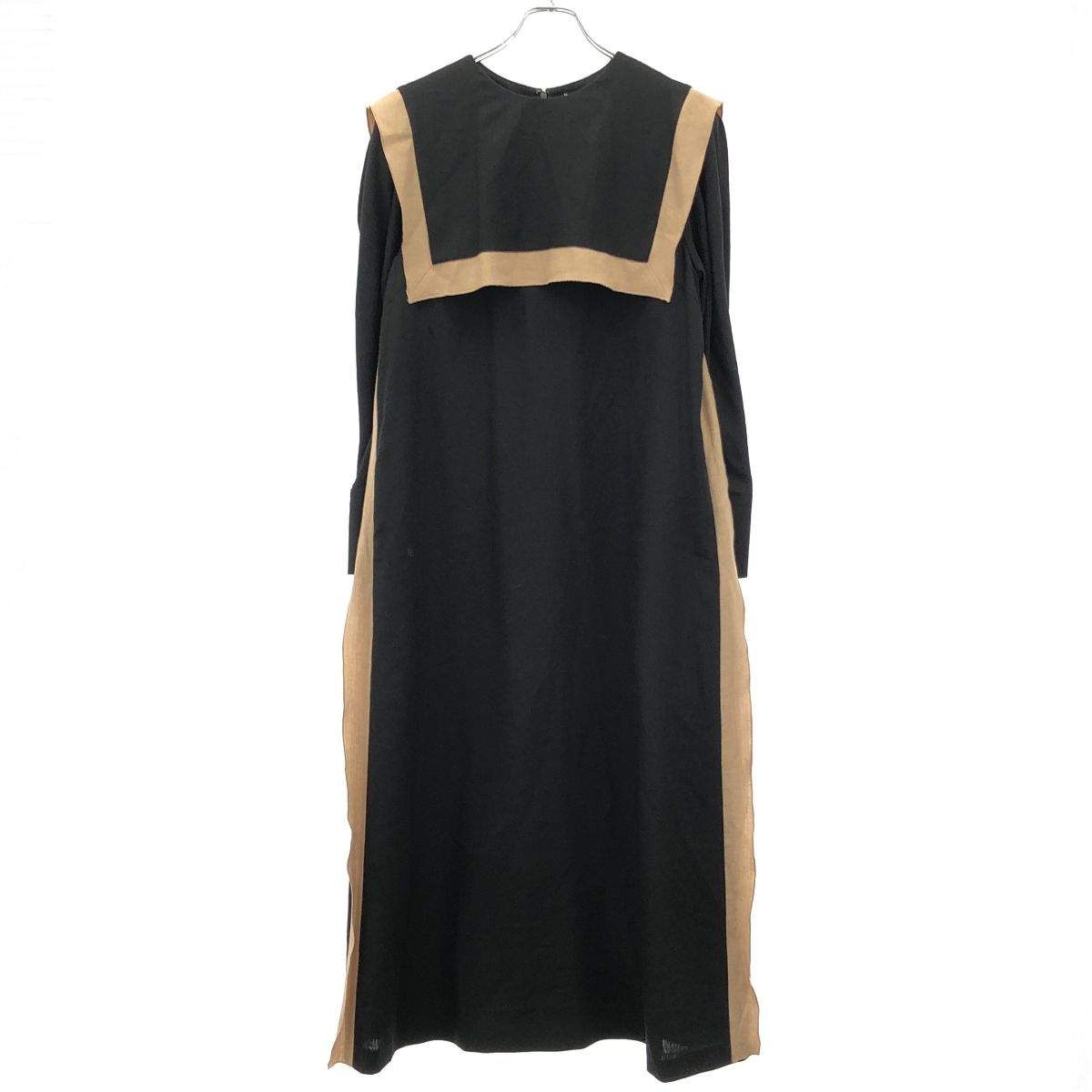 ADORE アドーア バイカラーラインジョーゼットセーラーヨーク