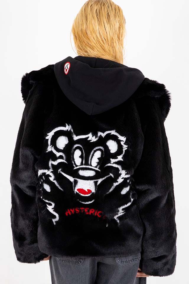 HYSTERIC GLAMOUR ヒステリックグラマー 01253AB06 FIRE BEAR刺繍