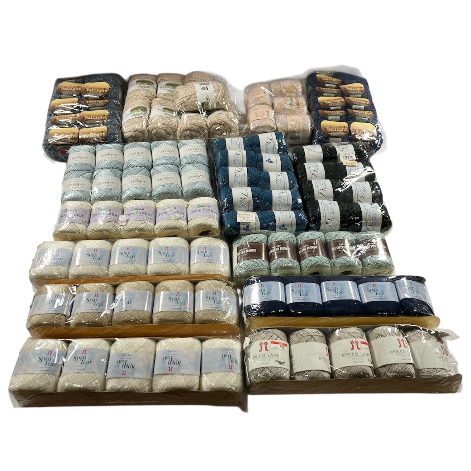 ハンドメイド 手芸用品 毛糸 150玉以上 まとめ商品 毛100％ 綿100％ 等 大量 8.8 kg