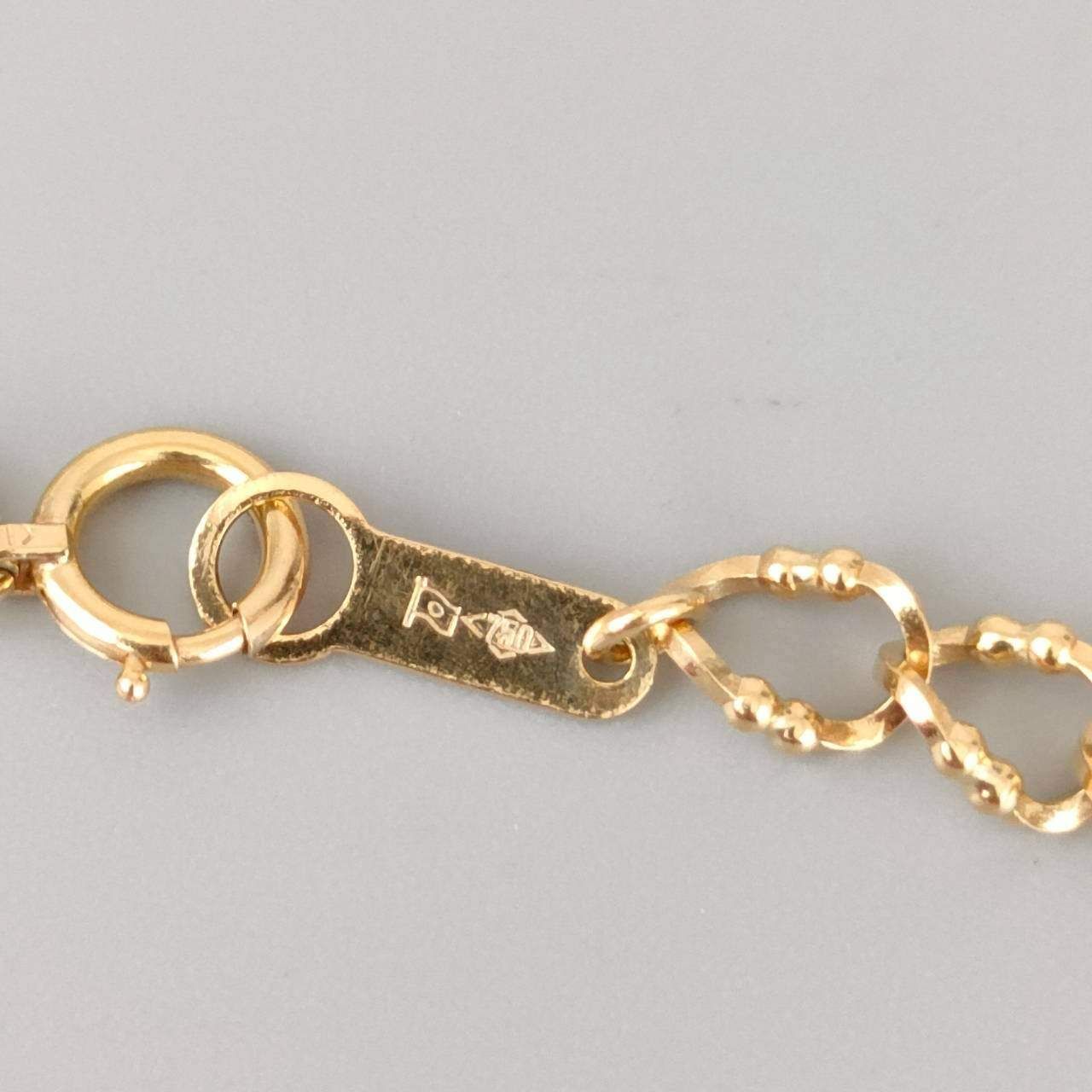 18金 K18 男女兼用 造幣局 デザインブレス 4.47g 18.5㎝ D495 - メルカリ