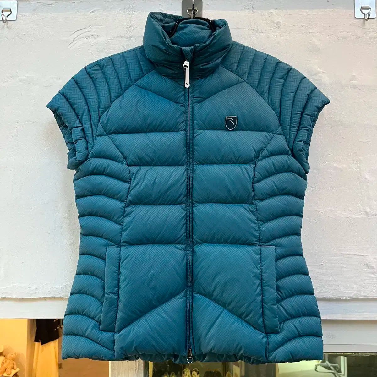 Chervo レディース ダックダウン ゴルフ ダウン ベスト ジャケット 46