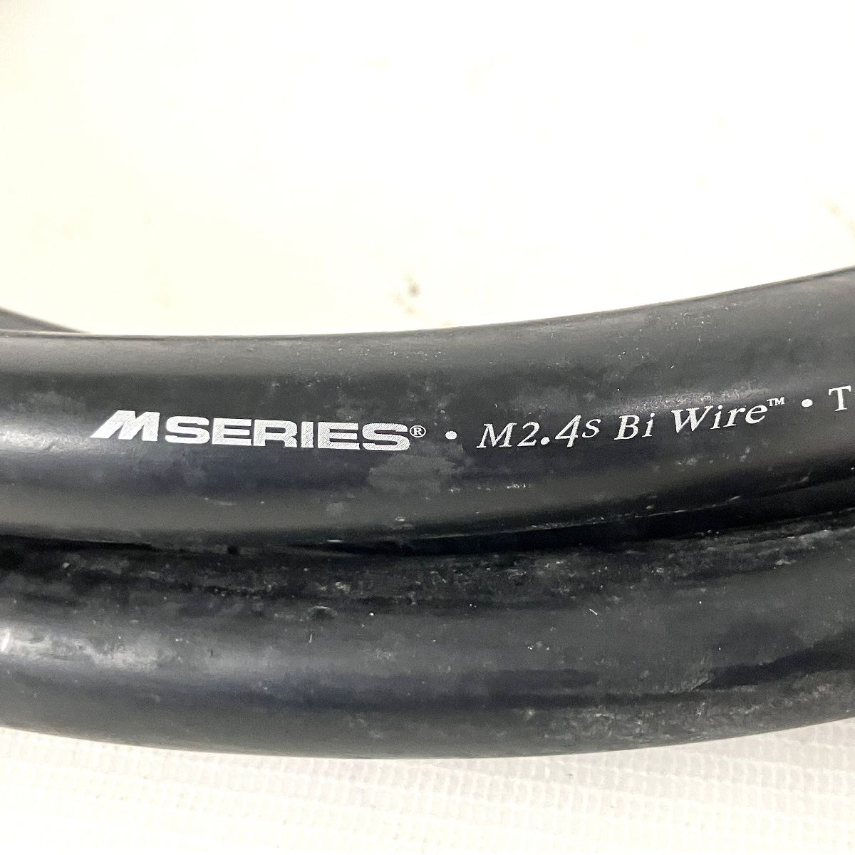 MONSTER CABLE M series M2.4s スピーカーケーブル 約3.0m ペア 中古