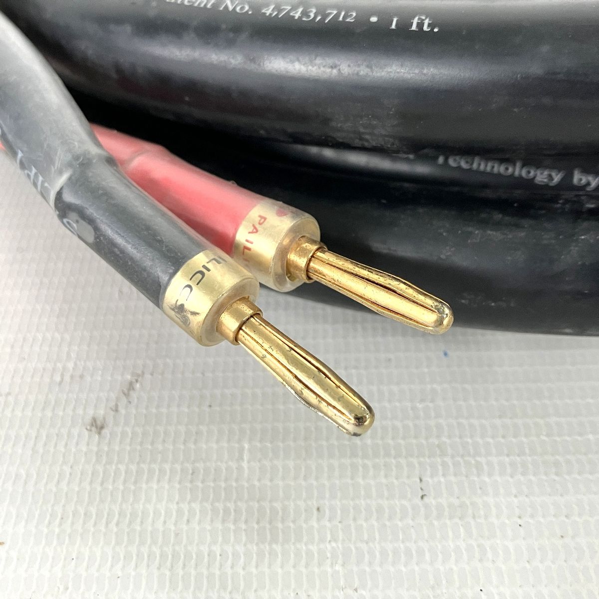 MONSTER CABLE M series M2.4s スピーカーケーブル 約3.0m ペア 中古