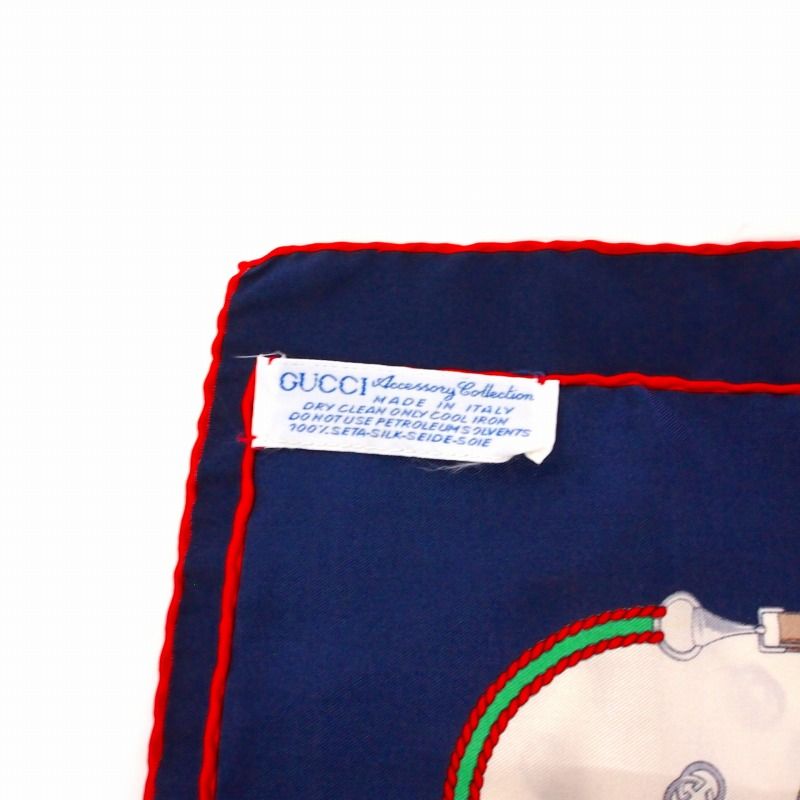  グッチ GUCCI GG柄 シルクスカーフ マルチ バンダナ スカーフ 小物