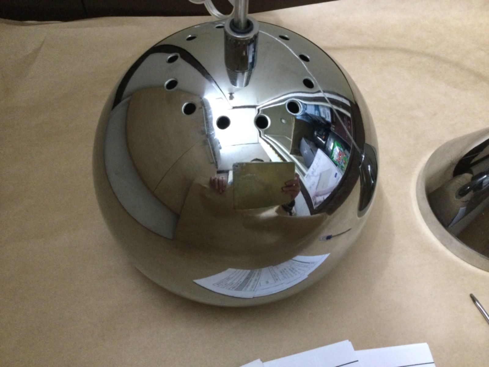 BoConcept ボーコンセプト BALL PENDANT LAMP クローム Ball-P-CR