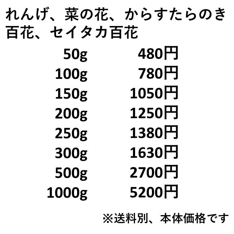 セール【非加熱・生はちみつ】百花蜜1000g&セイタカ百花1000g(2本