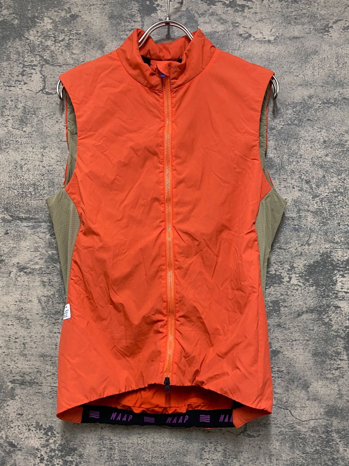 JO 701 マープ MAAP ALT ROAD THERMAL VEST ジレ サイクルベスト オレンジ M