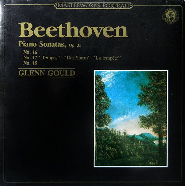欧LP Beethoven, Glenn Gould Piano Sonatas, Op. 31: No. 16 / No. 17