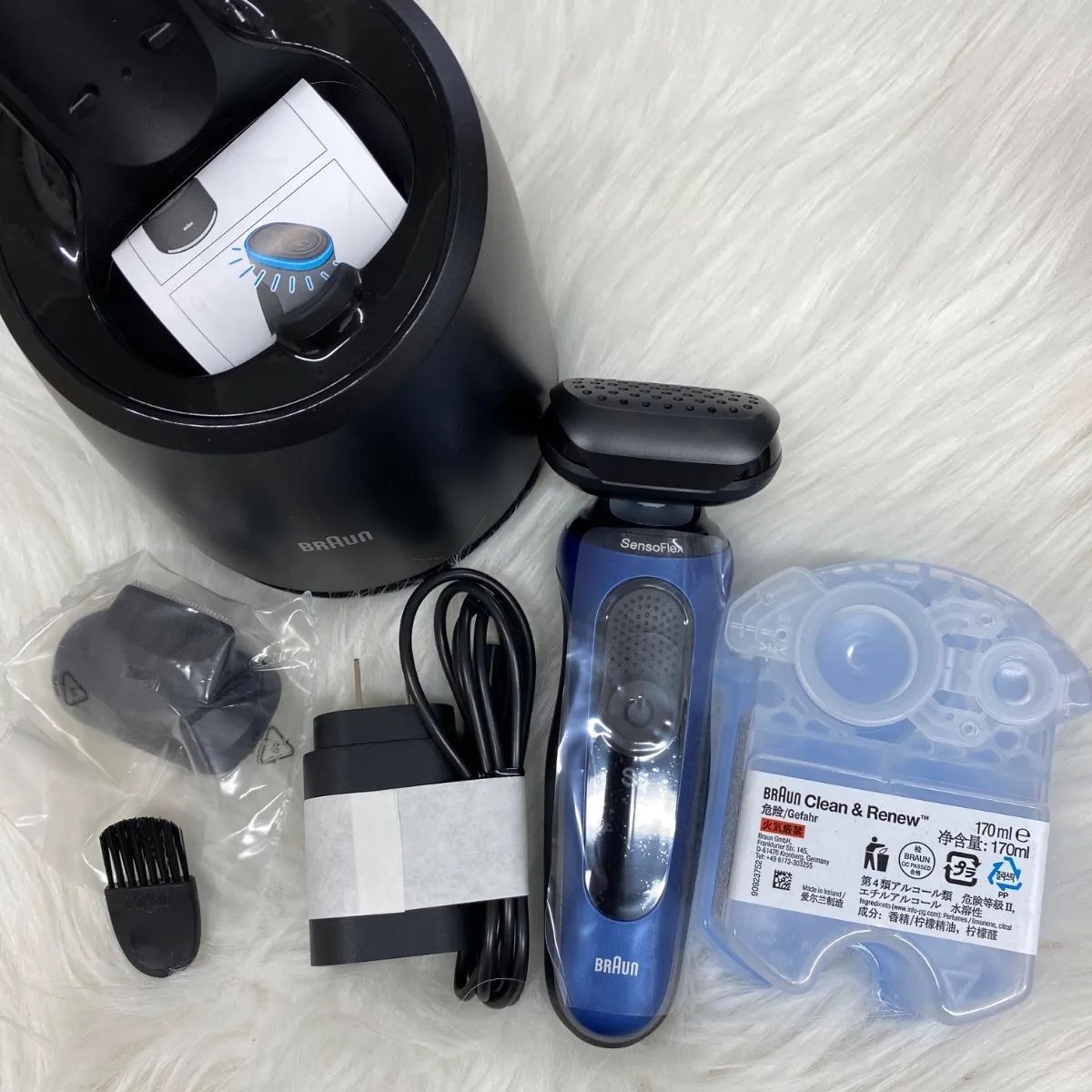 本体 ACコード ブラシ ケースなし ブラウン BRAUN シェバー シリーズ8 8417s 6