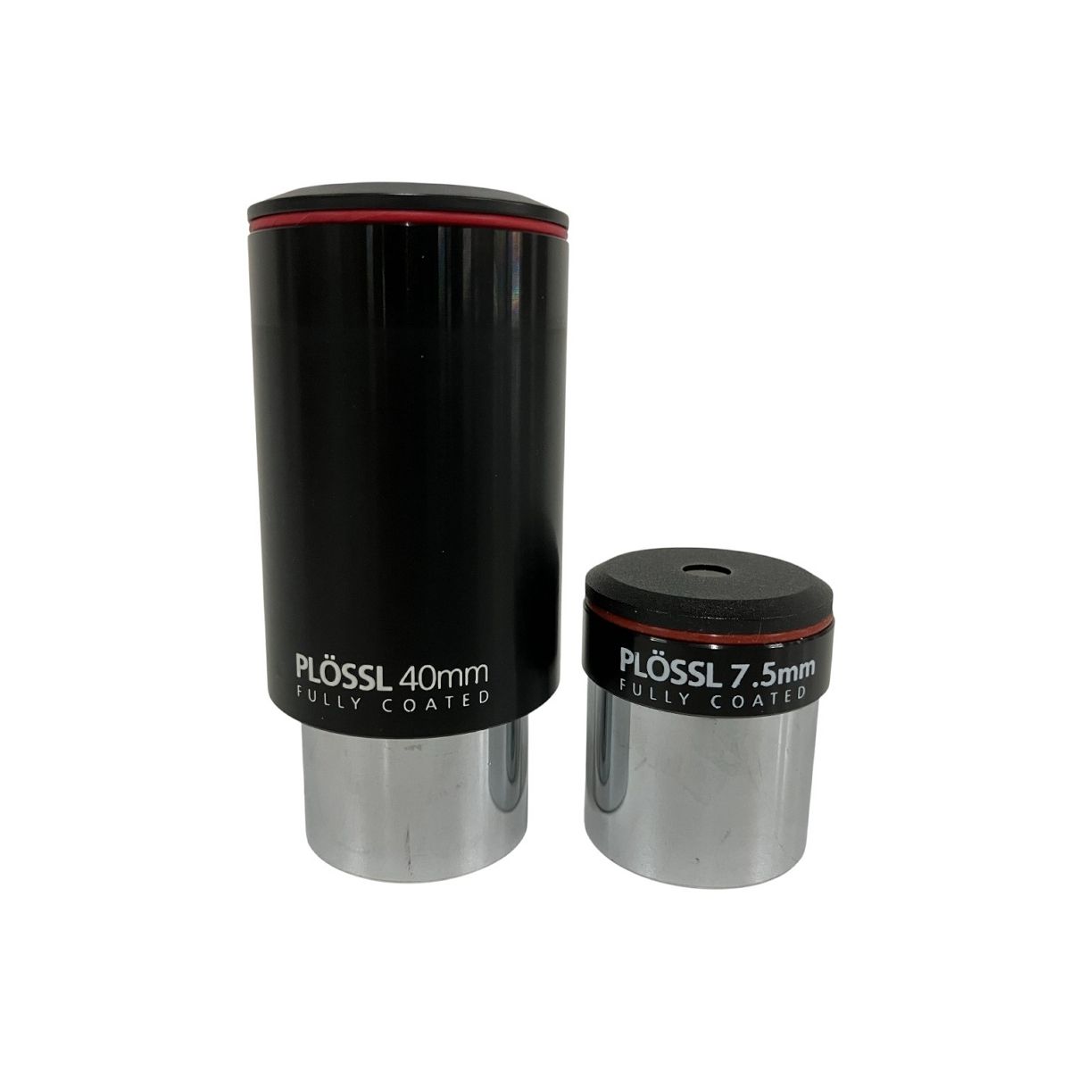 PLOSSL 40mm 7.5mm 2点セット 天体望遠鏡 ジャンク B10617356