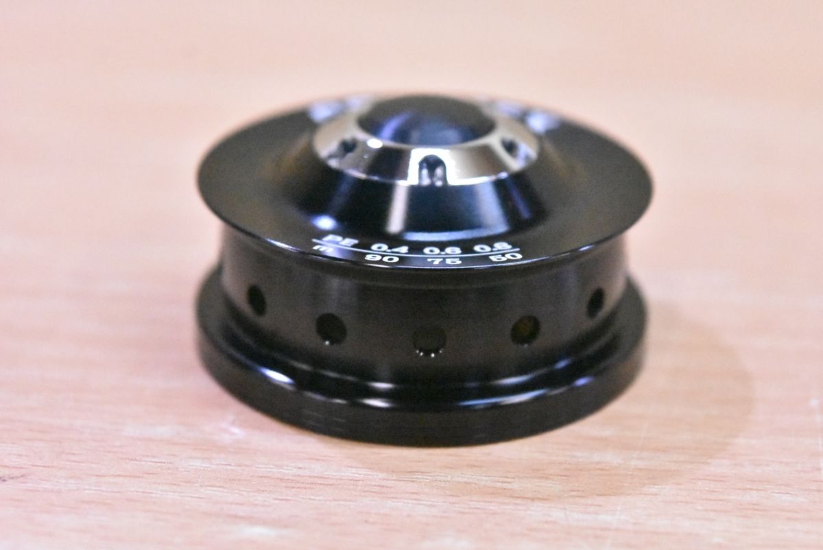 アベイル ABU Cardinal3 シリーズ用 アルミスプール CD320EX ブラック Avail カーディナル 3 Ⅲ カスタムスプール