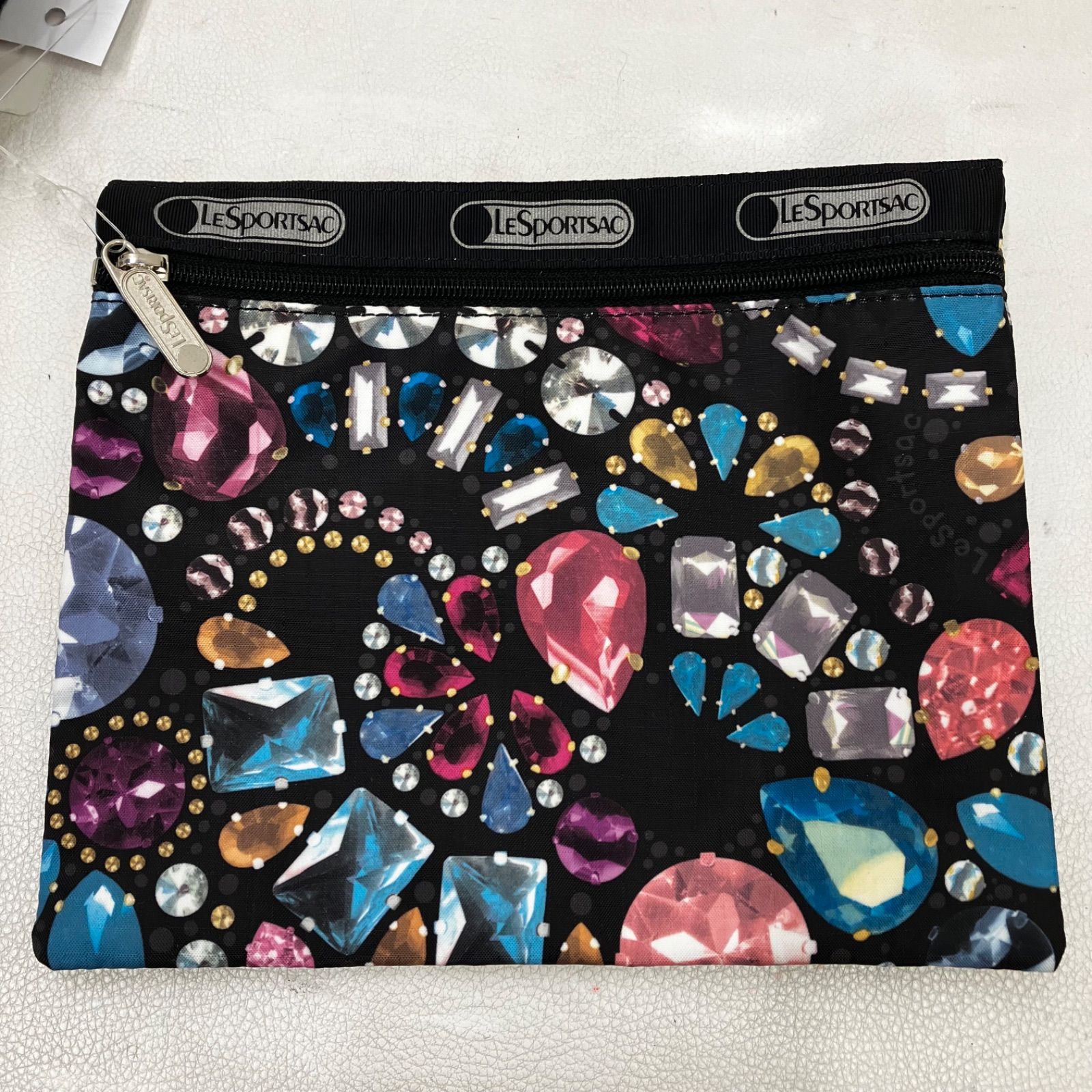 6071 LeSportsac レスポートサック タグ付き 良品 ビジュー 宝石柄