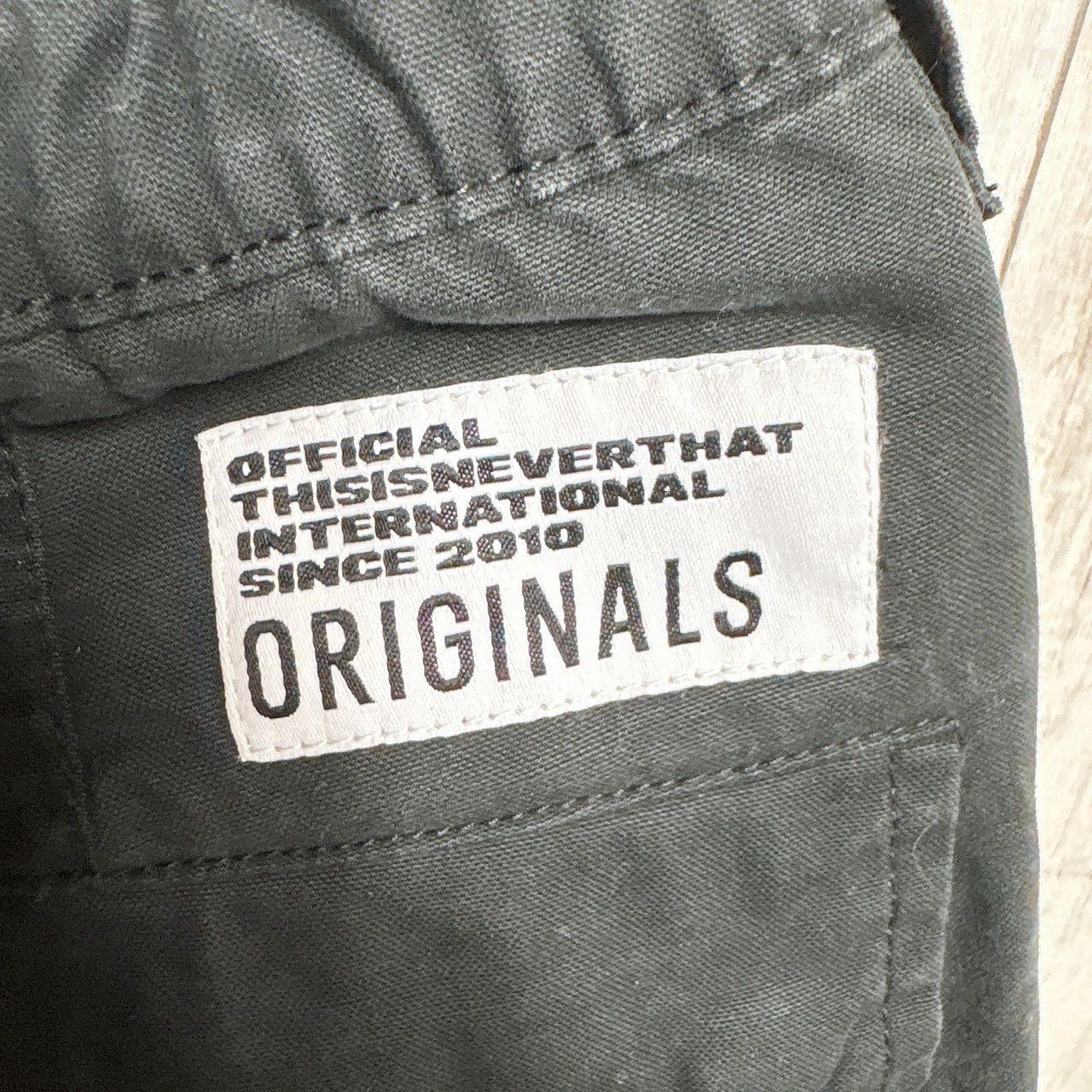 thisisneverthat ディスイズネバーザット カーゴパンツ ブラック M 